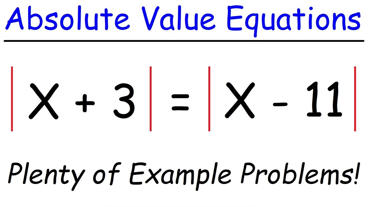 Understanding Absolute Value