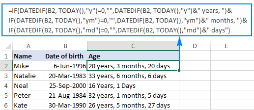 Smart Ways to Calculate Age in Excel: Practical Tips for 2025