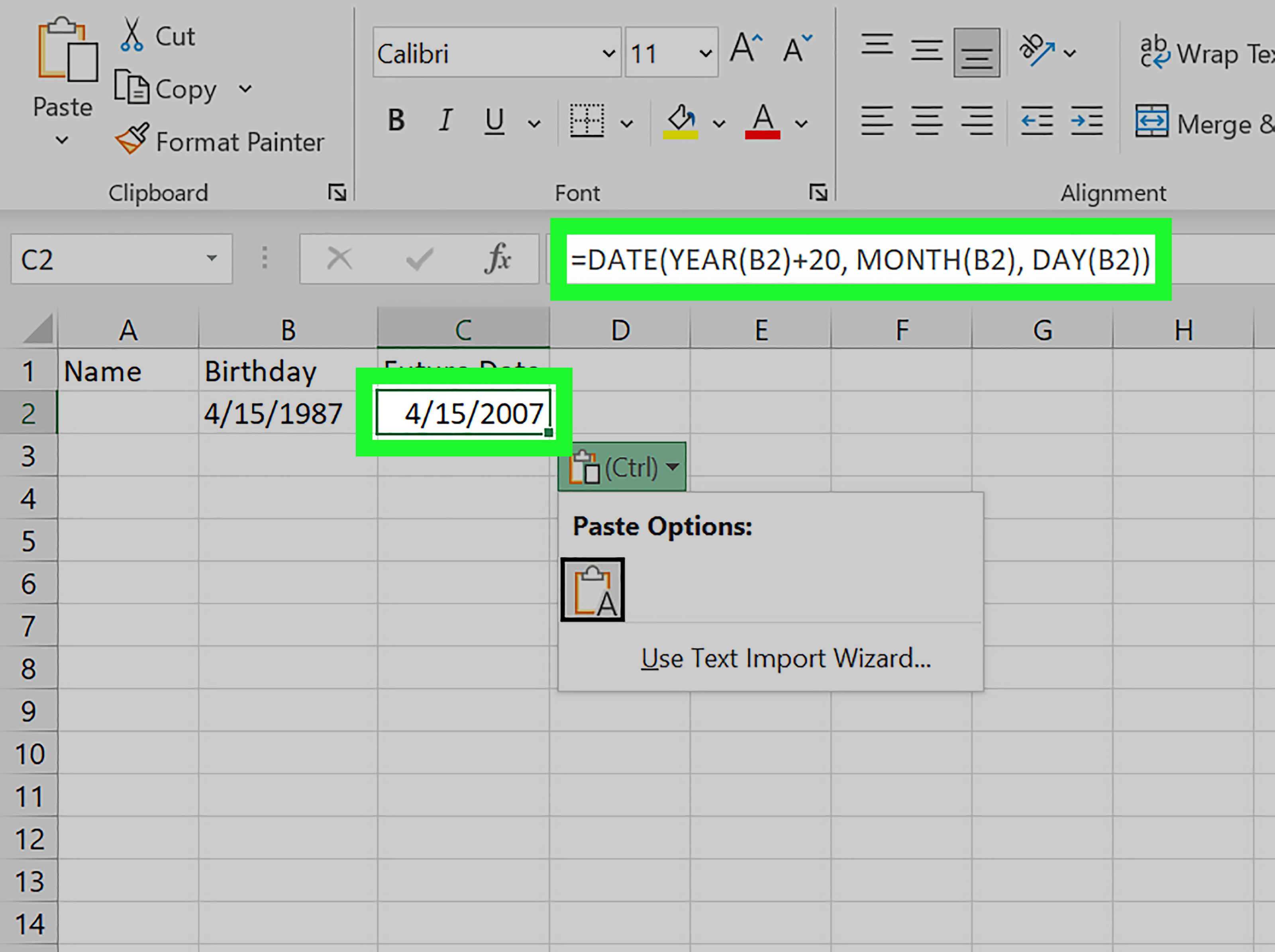 Excel Tips for Age Calculation