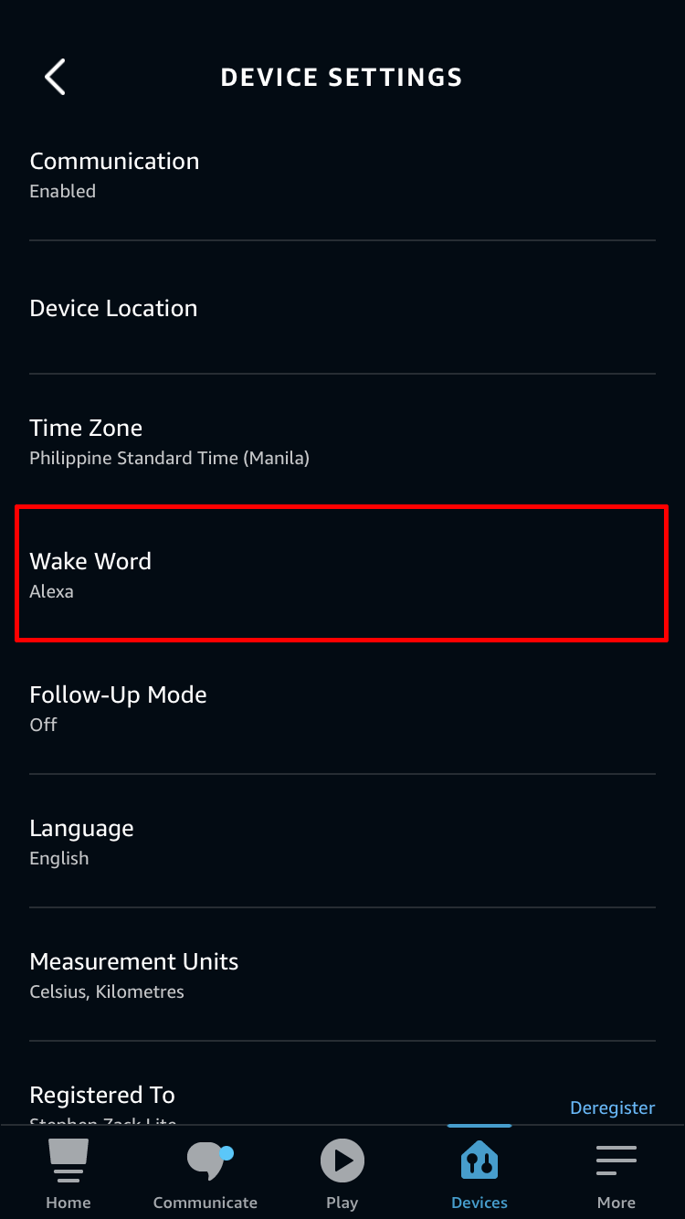 How to Change Alexa Name